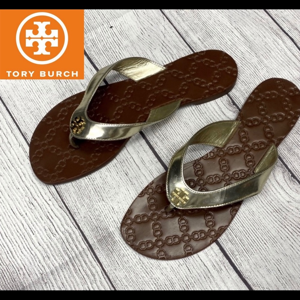 Sold! Tory Burch flip-flop sandals